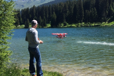 1. Wasserflug-Event auf dem Heidsee/ Lenzerheide