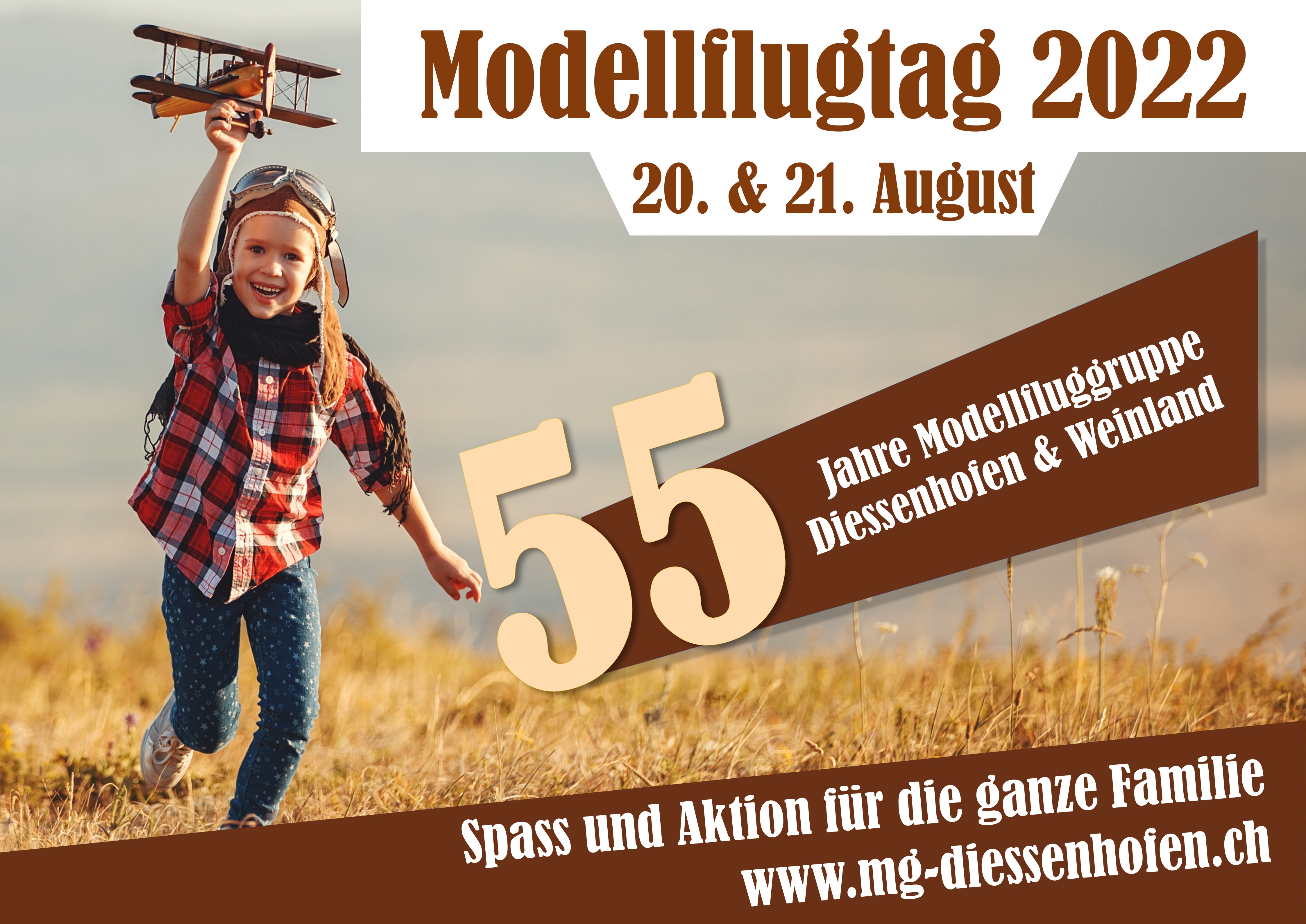 Modellflugtag 2022 - 55 Jahre MG Diessenhofen & Weinland